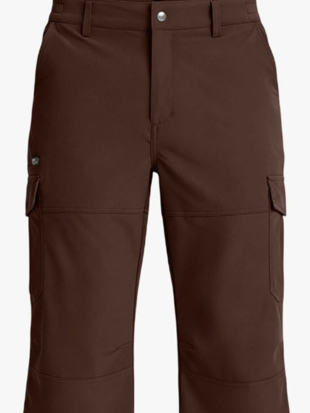Men's 3/4 Cargo Shorts Multi Pockets Casual Summer Workout Shorts Elastic Waist